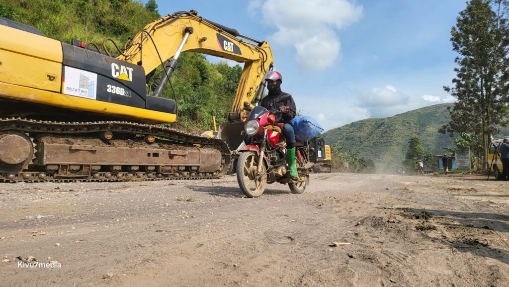 After Goma Sake the Construction of Sake Masisi Road B