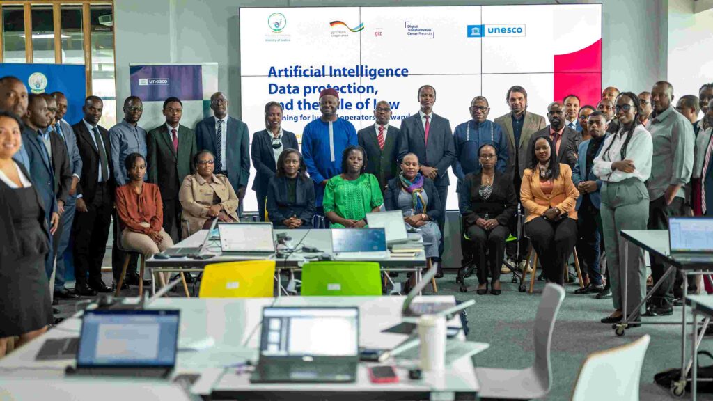 14 15 April 26 Training on AI Data protection and the Rule of Law for Judicial Operators in Kigali