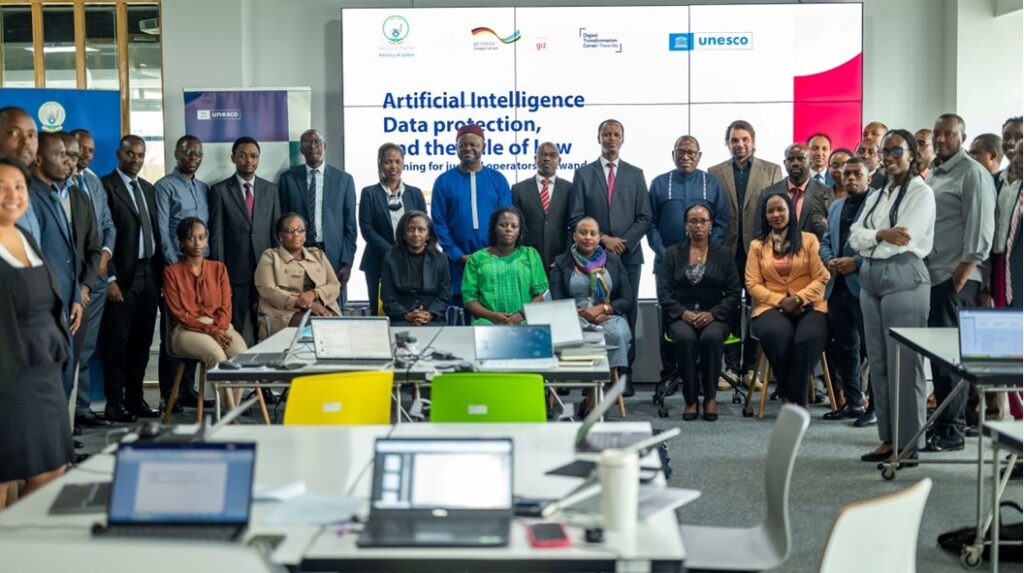 14 15 April 26 a Training on AI was held for Data protection and the Rule of Law for Judicial Operators in Kigali