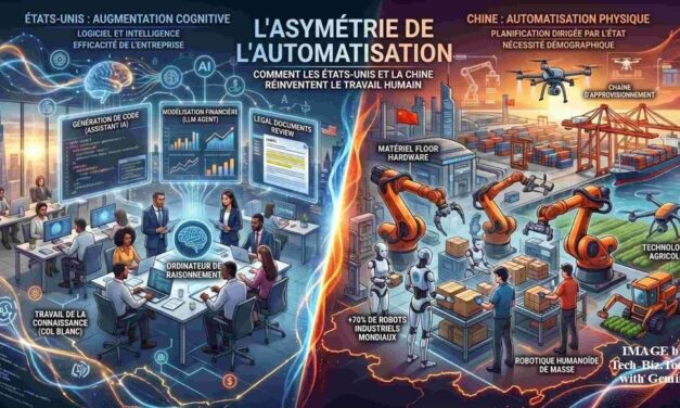 La Fracture de l&rsquo;automatisation : Comment les USA et la Chine réinventent le travail