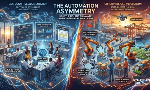 The Automation Asymmetry: How the U.S. and China Are Re-Engineering Human Labor
