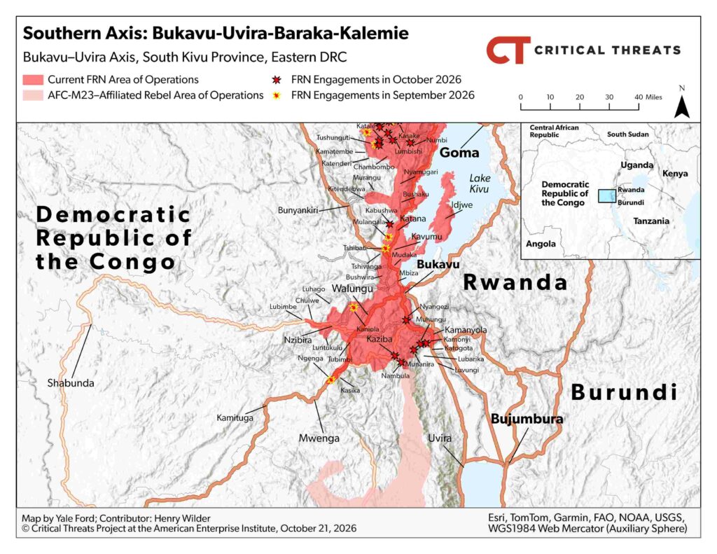 Bukavu Uvira Baraka Kalemie