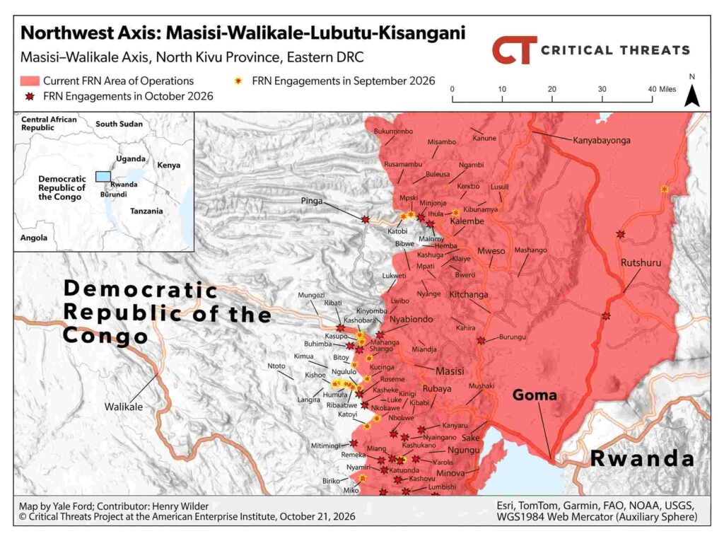Masisi Walikale Lubuto Kisangani