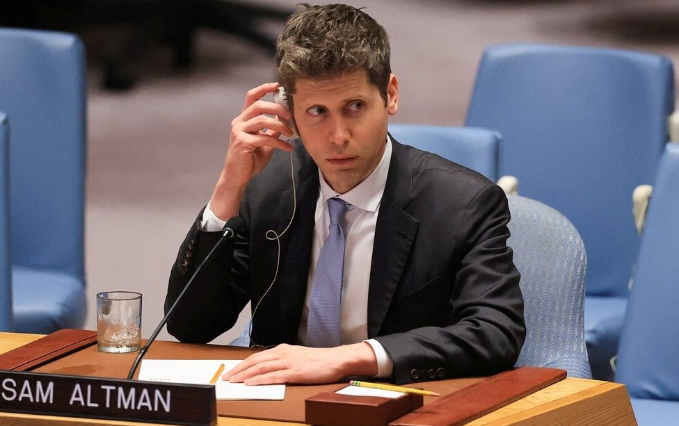Sam Altman UN PhotoAriana Lindquist Sam Altman of OpenAI briefs the CEO N Security Council meeting on AI and Intern Security